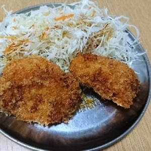 豚ロースの薄切りでミルフィーユ豚カツ⭐